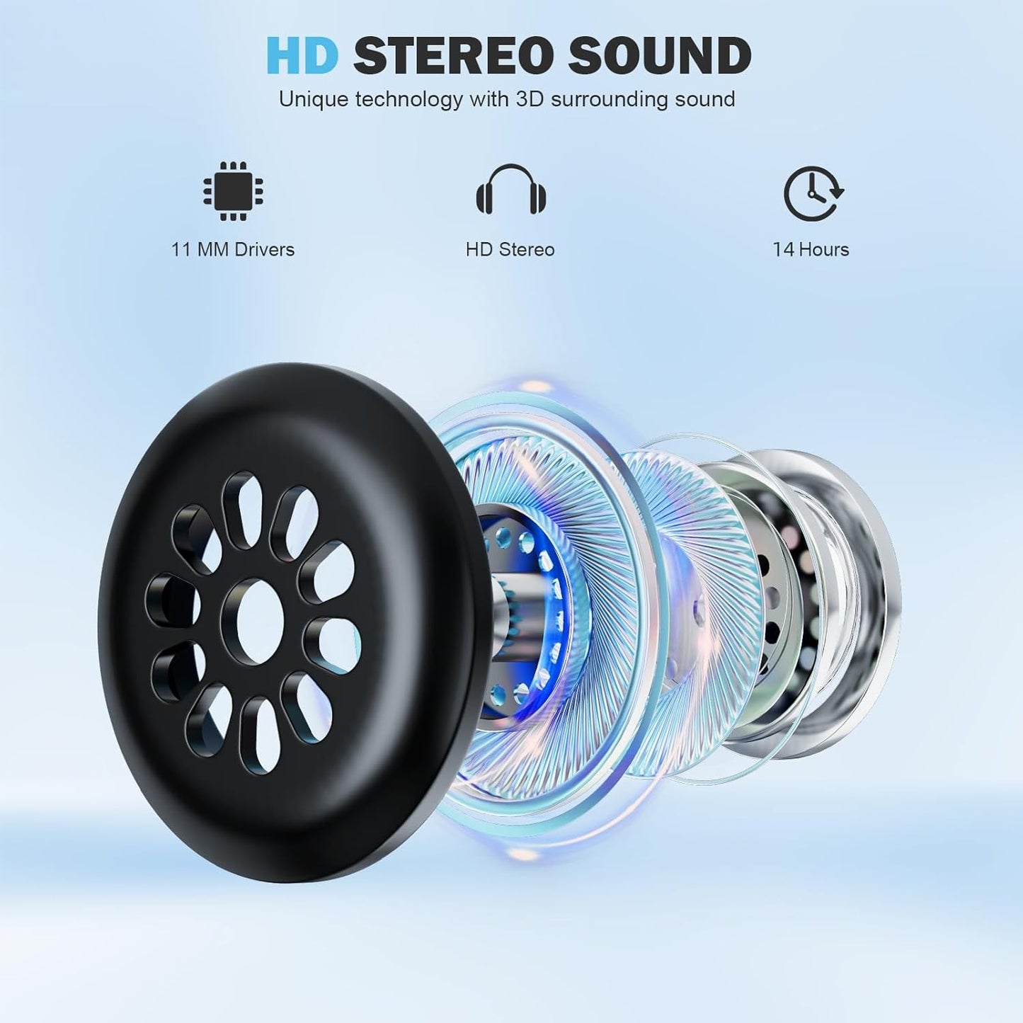MUSICOZY Sleep Headphones Bluetooth Headband, Wireless Headband Headphones Sleeping Earbuds Ideal Christmas Unique Gifts for Men Women Girl Boys for Yoga Travel Cool Tech Gadgets