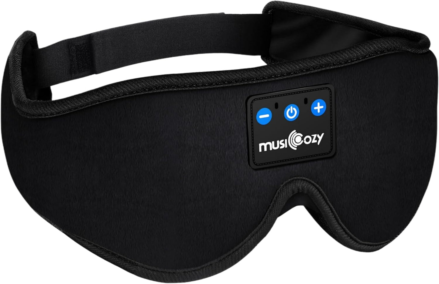MUSICOZY 3D Bluetooth 5.4 Sleep Headphones, Breathable Wireless Music Eye Mask, Sleeping Headphones with Headband for Side Sleepers, Women, Men, Air Travel, Unique Tech Gifts